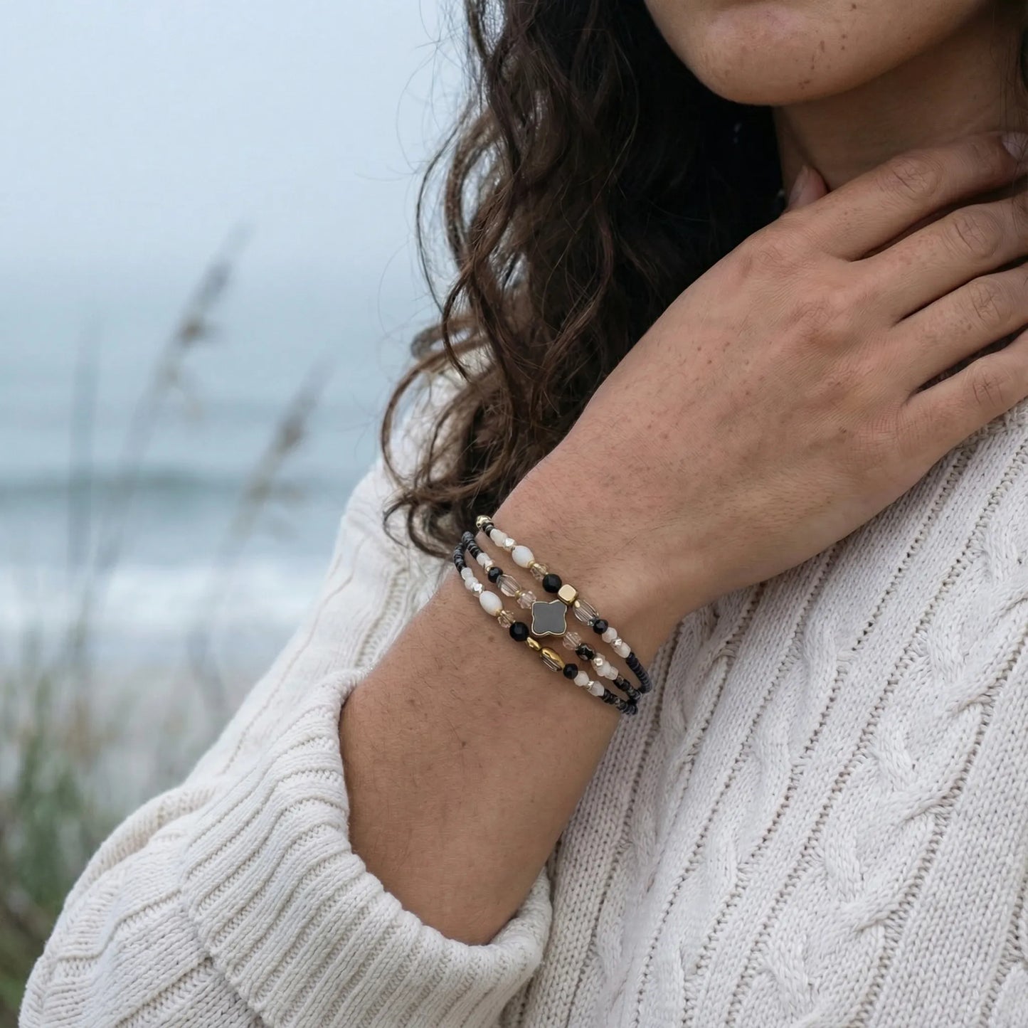 onyx bracelet Pierres semi-précieuses