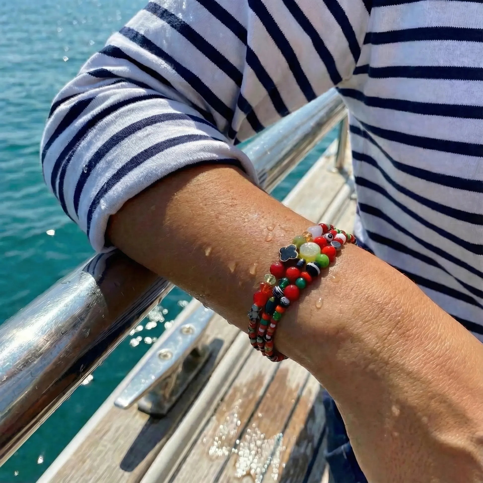 Bijou agathe Pierres semi-précieuses