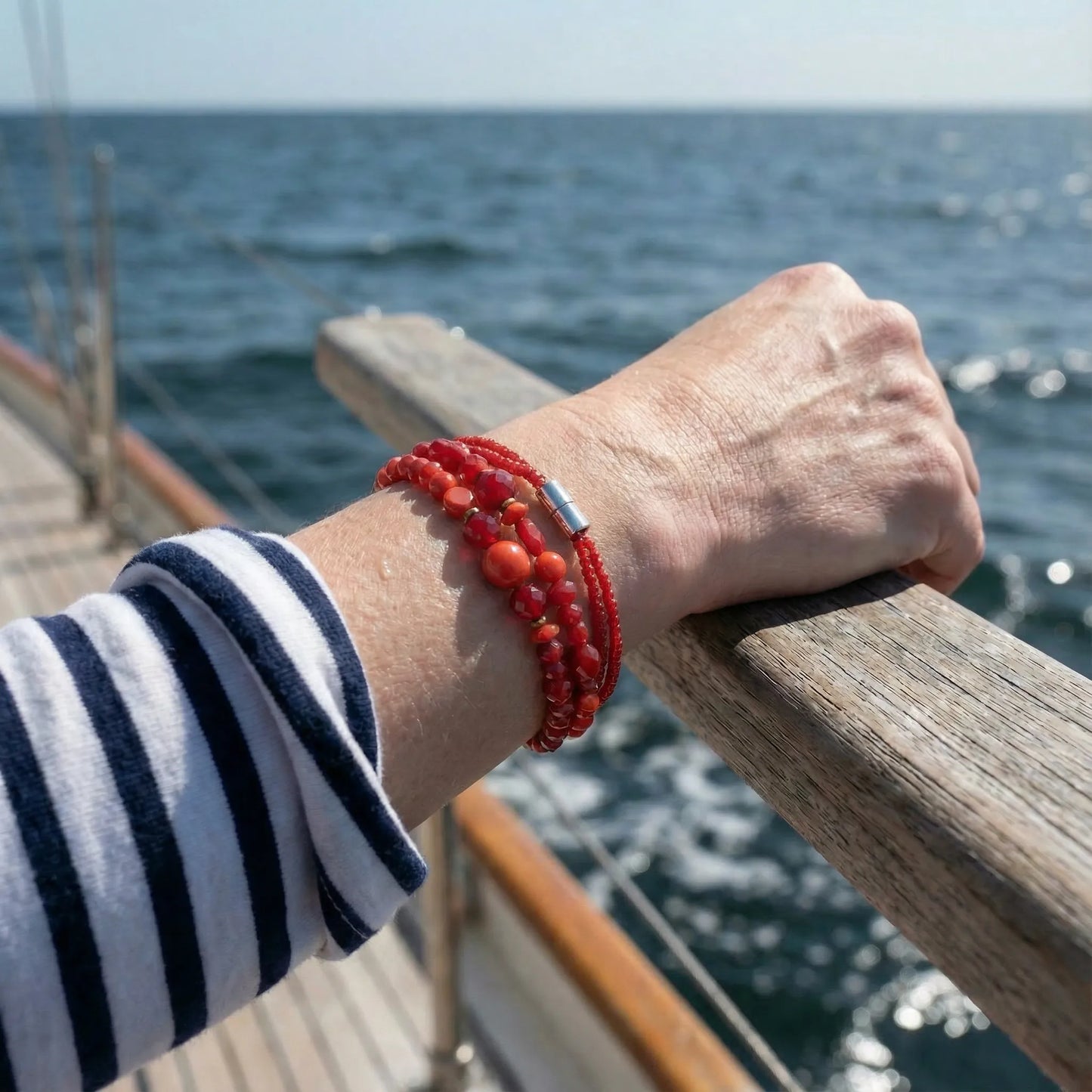 Bijou pate de verre Pierres semi-précieuses