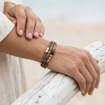 oeil de tigre bracelet Pierres semi-précieuses