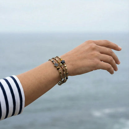 Bracelet Pierres semi-précieuses oeil de tigre