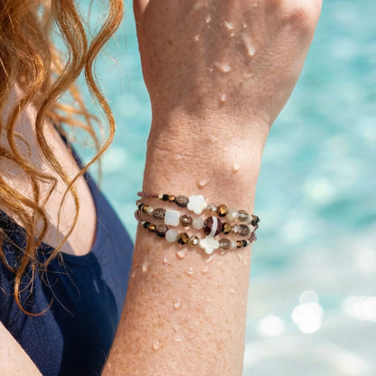 Bracelet Pierres semi-précieuses nacre