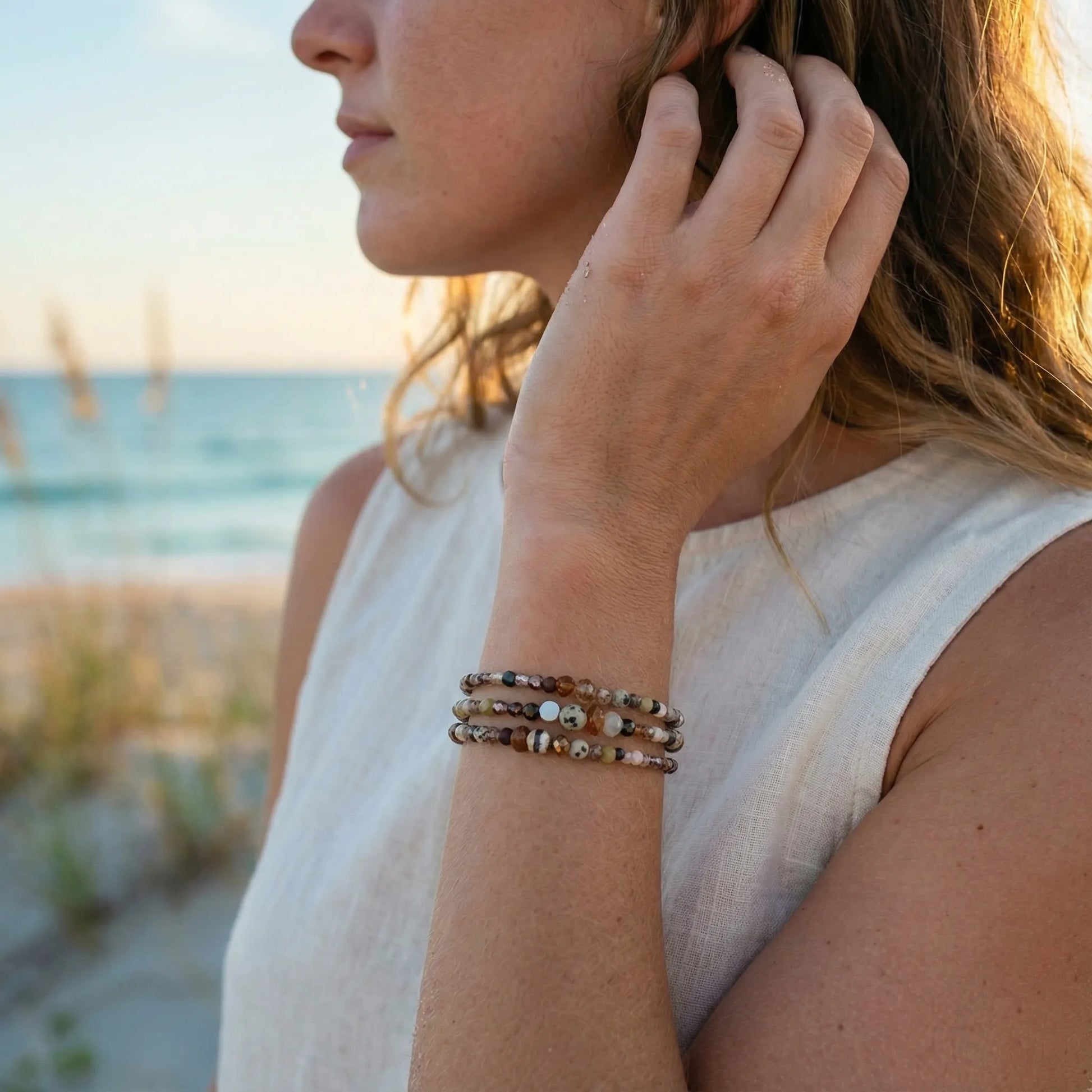 ambre bracelet Pierres semi-précieuses