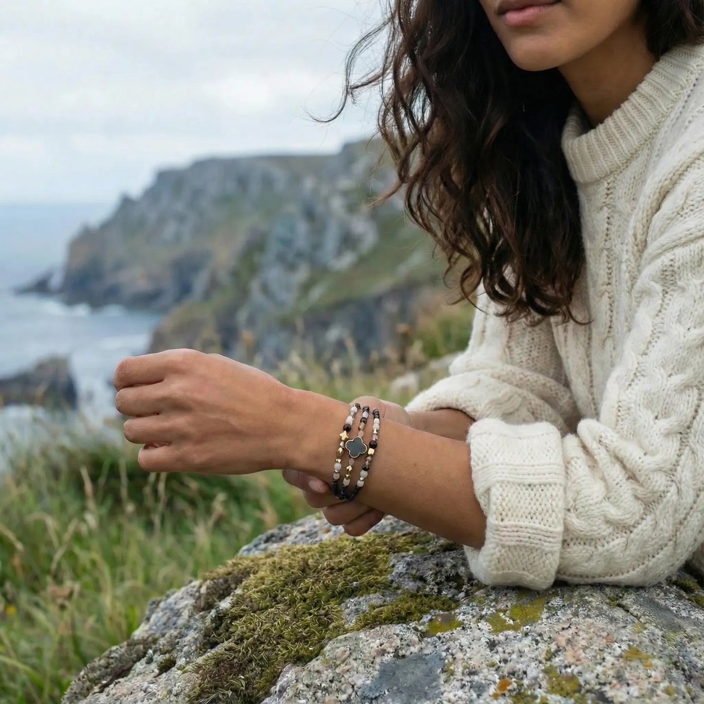 Bracelet Pierres semi-précieuses onyx