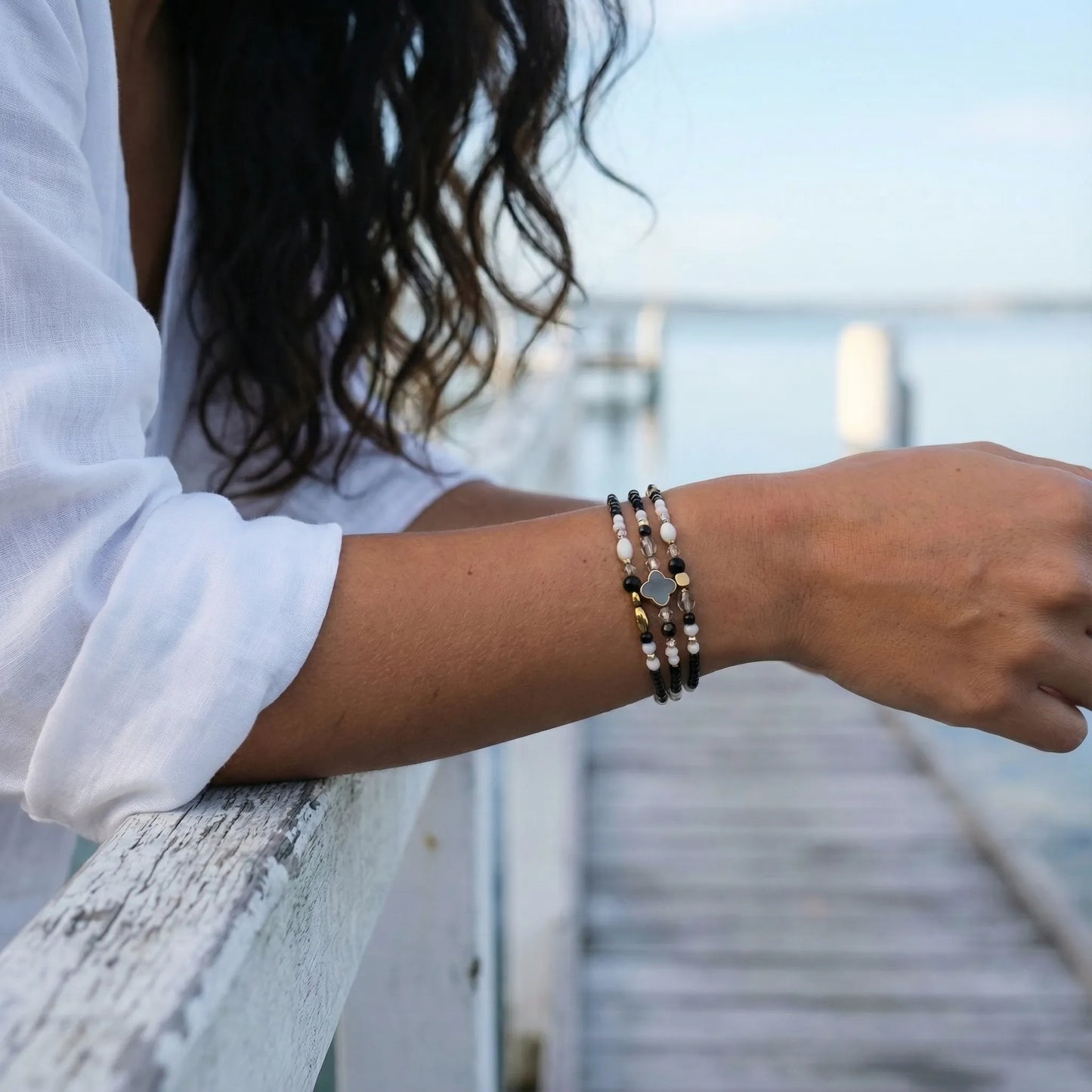 Bijou onyx Pierres semi-précieuses