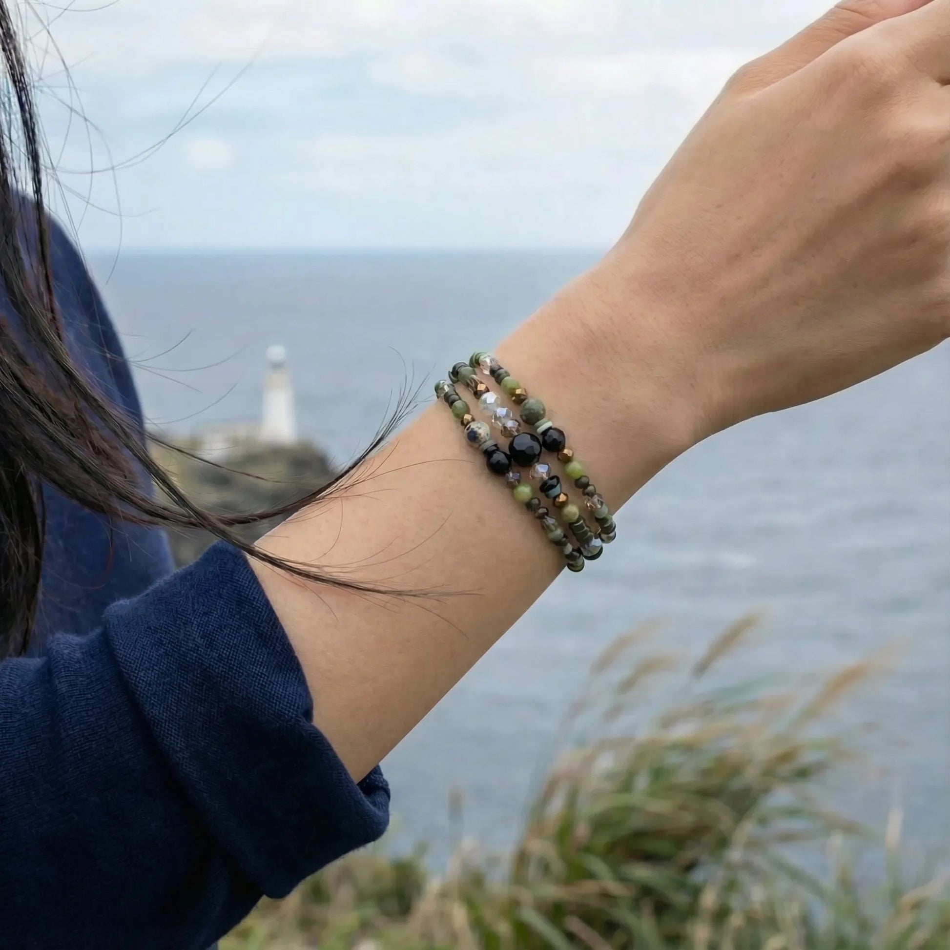 Bracelet Pierres semi-précieuses jade