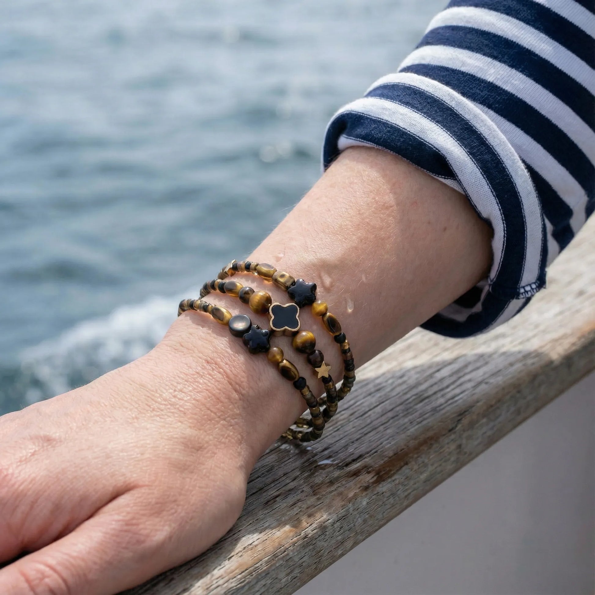 Bracelet Pierres semi-précieuses oeil de tigre