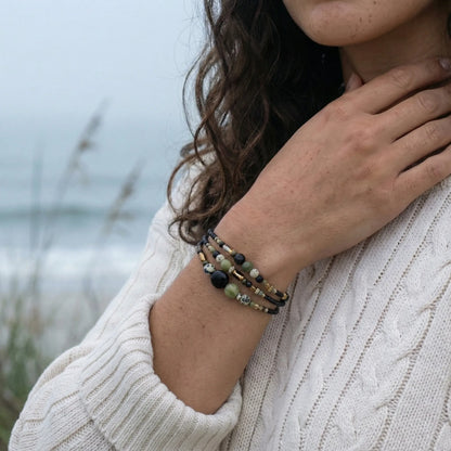 Bijou jade Pierres semi-précieuses