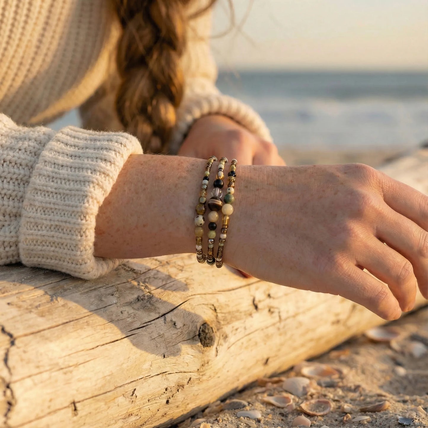 Bracelet Pierres semi-précieuses agathe