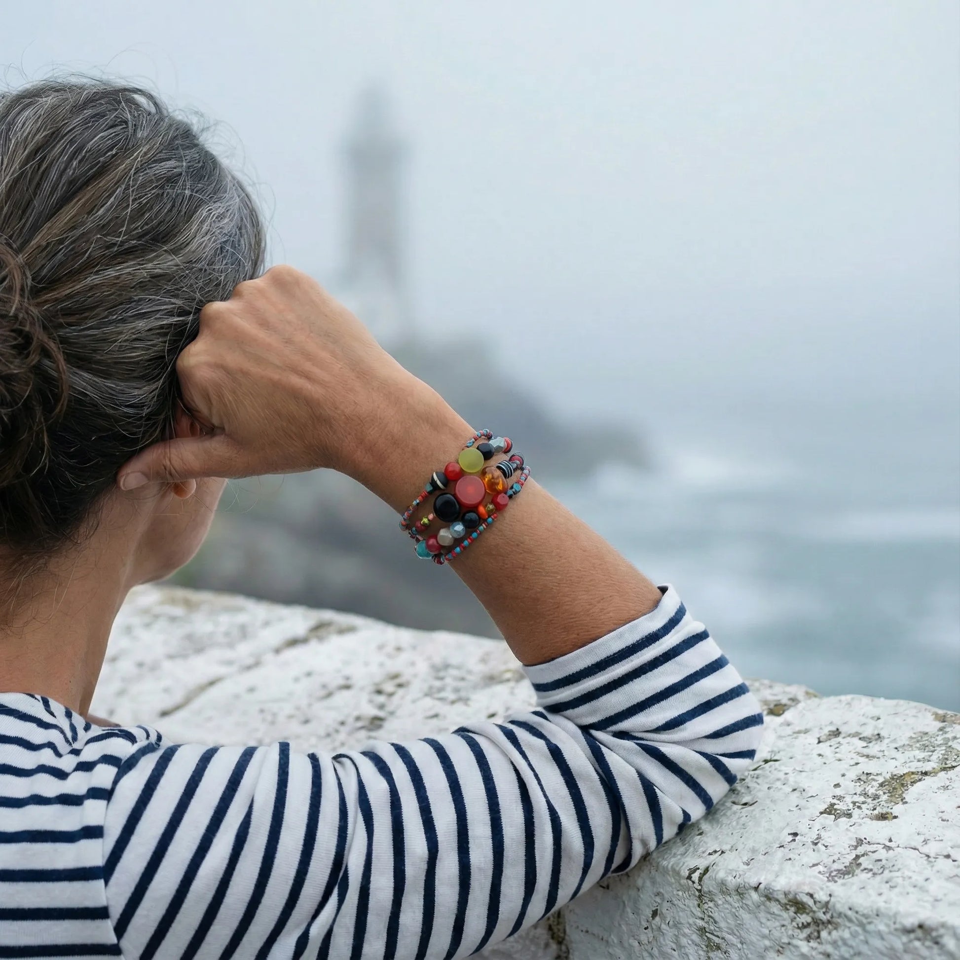 Bijou oeil de tigre Pierres semi-précieuses