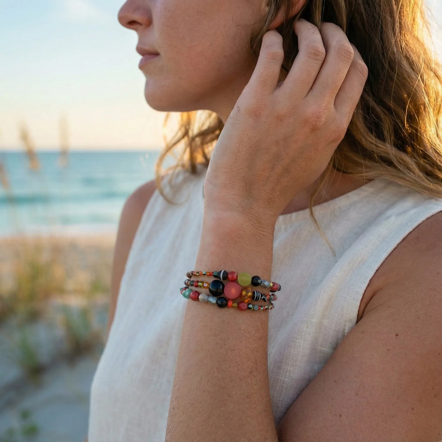 oeil de tigre bracelet Pierres semi-précieuses