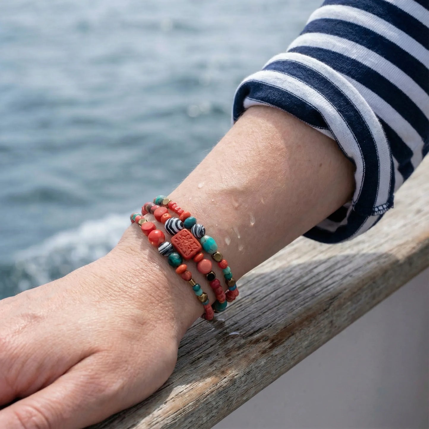 Bracelet Pierres semi-précieuses agathe