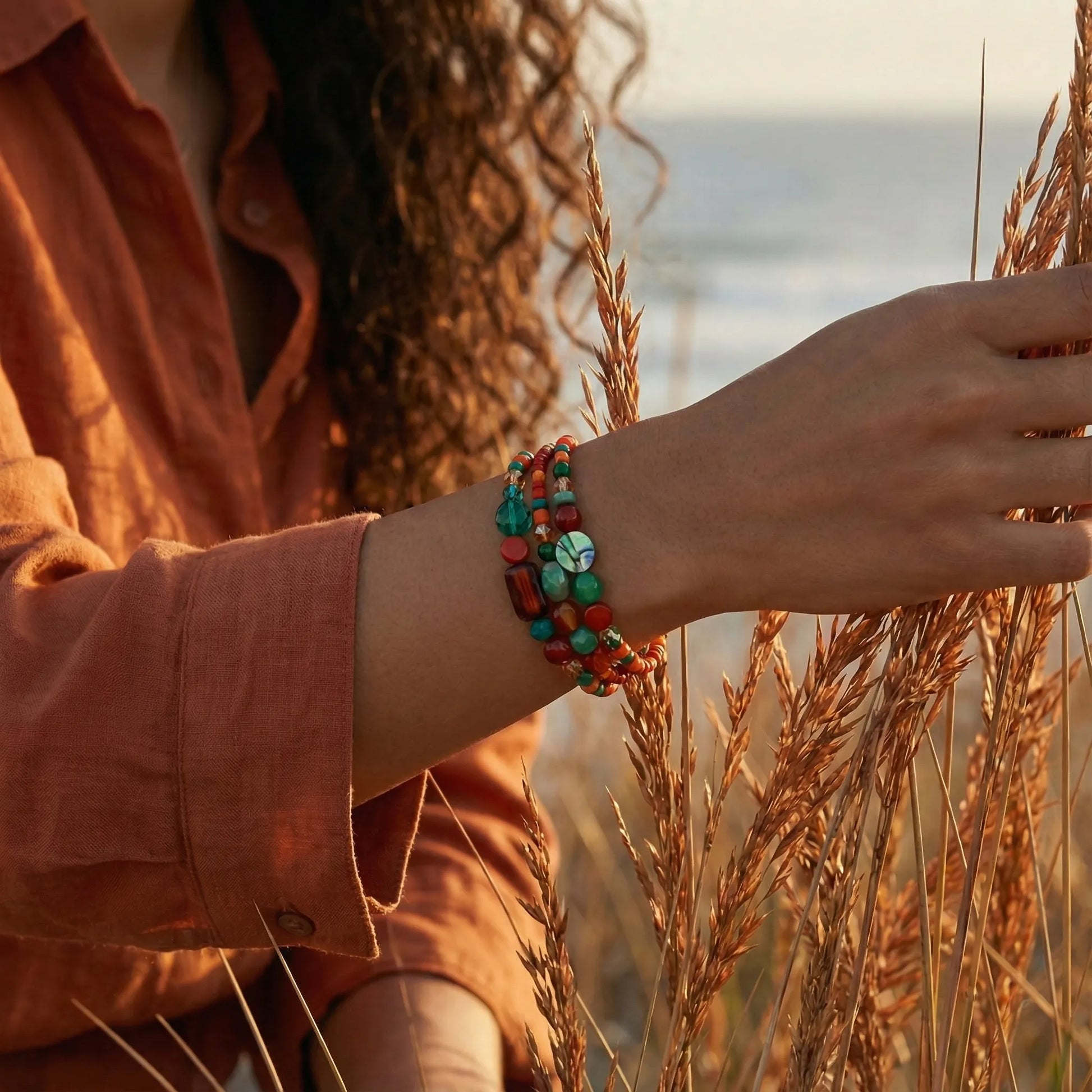 Bijou cornaline Pierres semi-précieuses